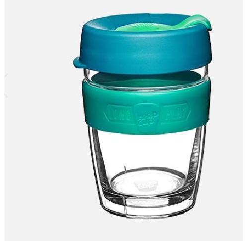 Printed Keep Cup Glass Brew Cup 12oz